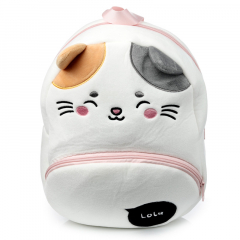 Cute Plush Cat Backpack